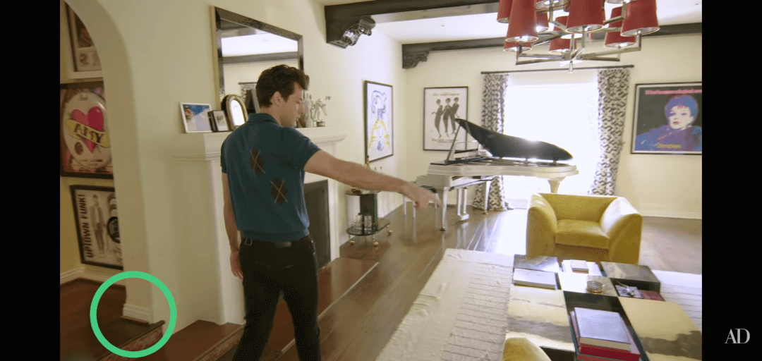 Mark Ronson Home - Victorian skirting board