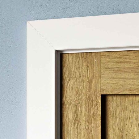 Visual Representation of Edge MDF Architrave with a primed finish (69mm W x 18mm D)