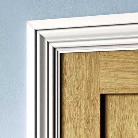 Visual Representation of Kensington MDF Architrave with a primed finish (69mm W x 18mm D)
