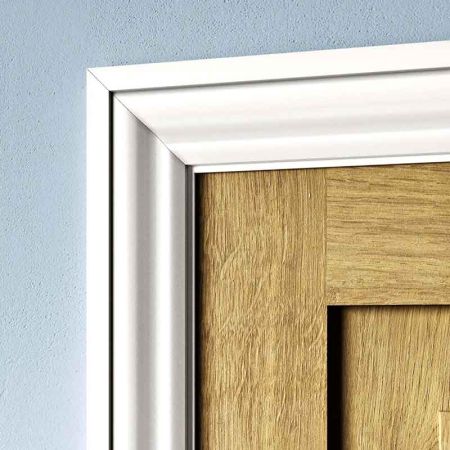 Visual Representation of Ogee 1 MDF Architrave with a primed finish (69mm W x 18mm D)