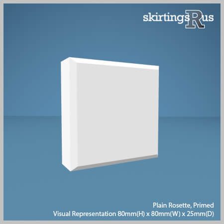 Visual representation of of an MDF rosette.