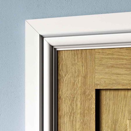 Visual Representation of Torus Small MDF Architrave with a primed finish (69mm W x 18mm D)