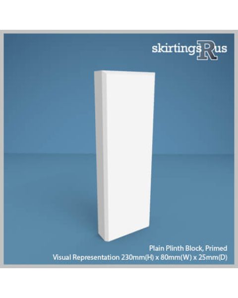 MDF Plinth Blocks
