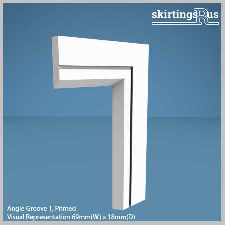 Angle Groove 1 MDF Architrave
