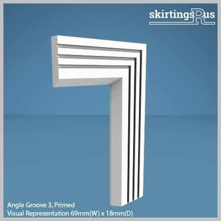 Angle Groove 3 MDF Architrave