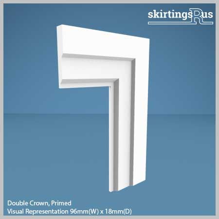Double Crown MDF Architrave