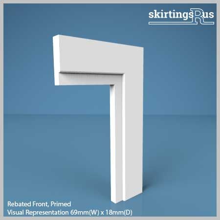 Rebated Front MDF Architrave