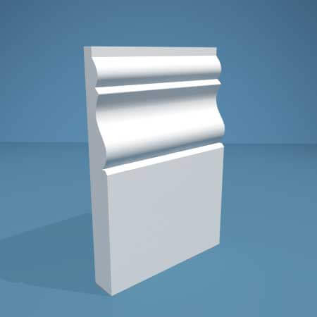 Large Kensington Skirting Board 146mm H 18mm D